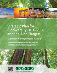 Cover of the Strategic Plan for Biodiversity
